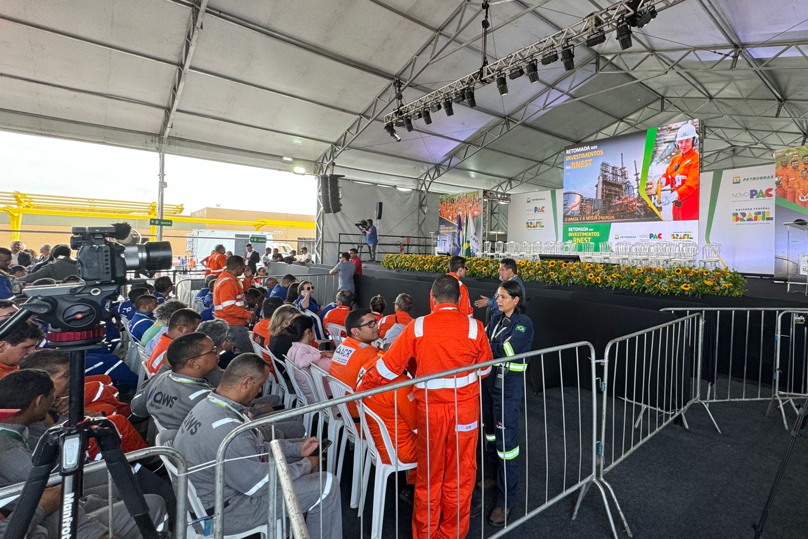 Tudo pronto para a primeira agenda de Lula em Pernambuco