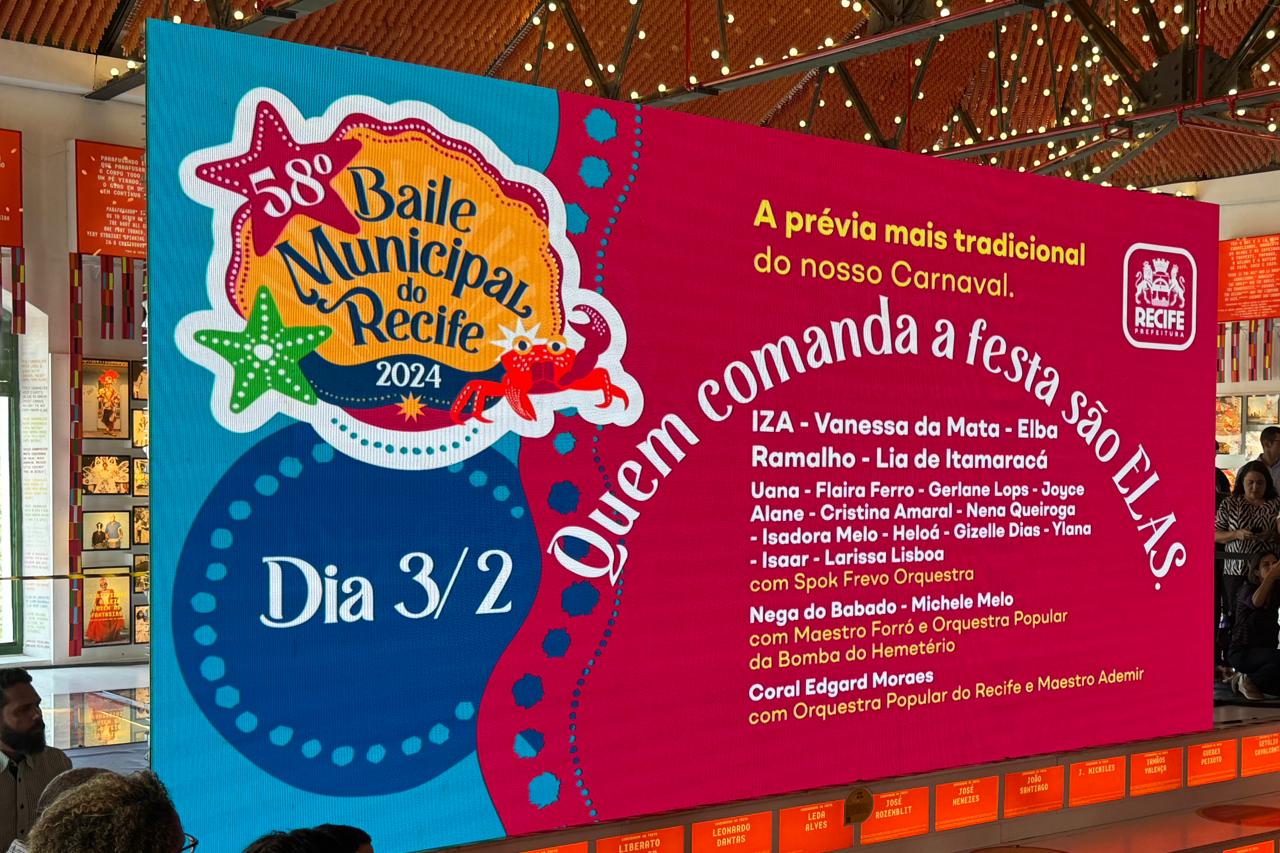58º Baile Municipal do Recife será comandado por mulheres