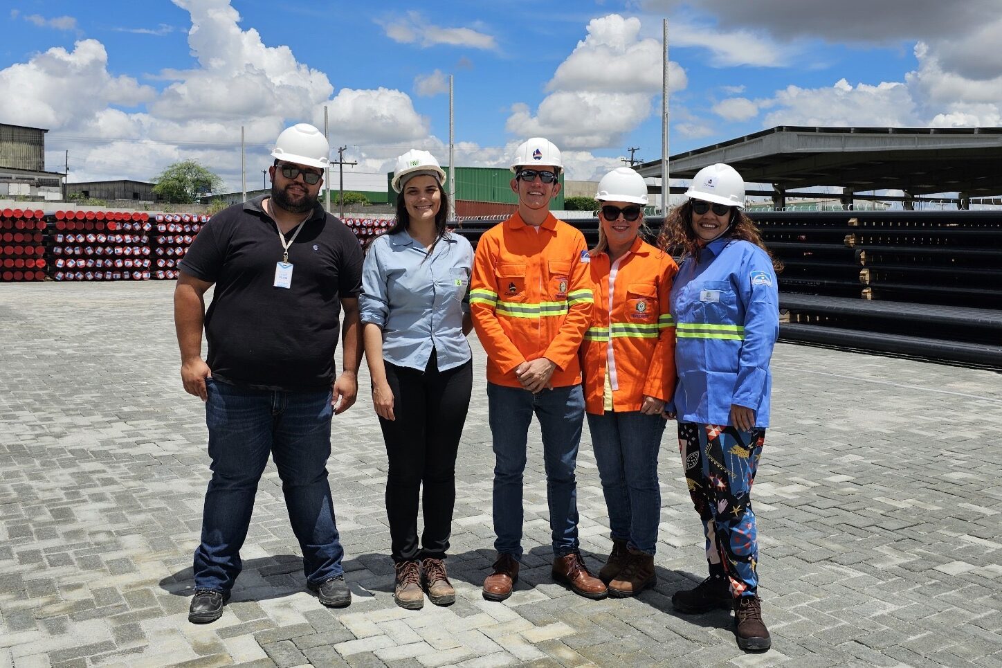 Direção da Copergás vistoria obras em Caruaru