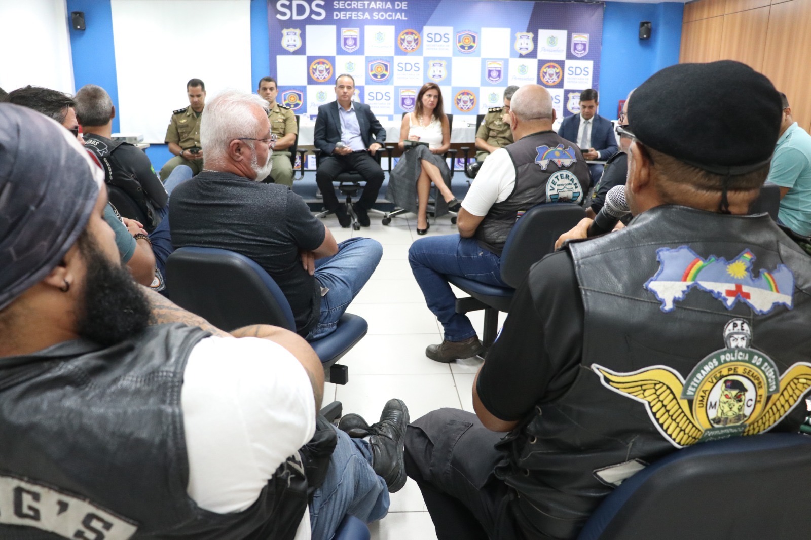 Com o intuito de coibir os “rolezinhos”, SDS reúne integrantes de moto clubes 