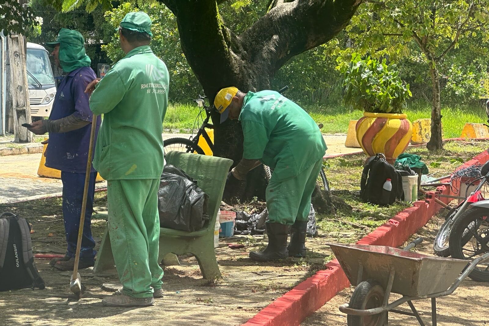 Praça do Casarão de Jardim Paulista Baixo recebe requalificação