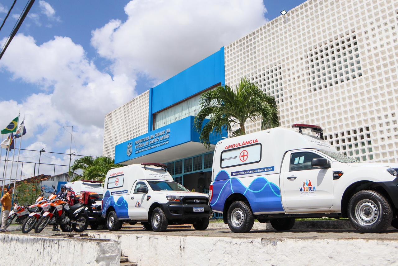 Prefeitura da Vitória entrega novos veículos para a Secretaria de Saúde e Bem-Estar