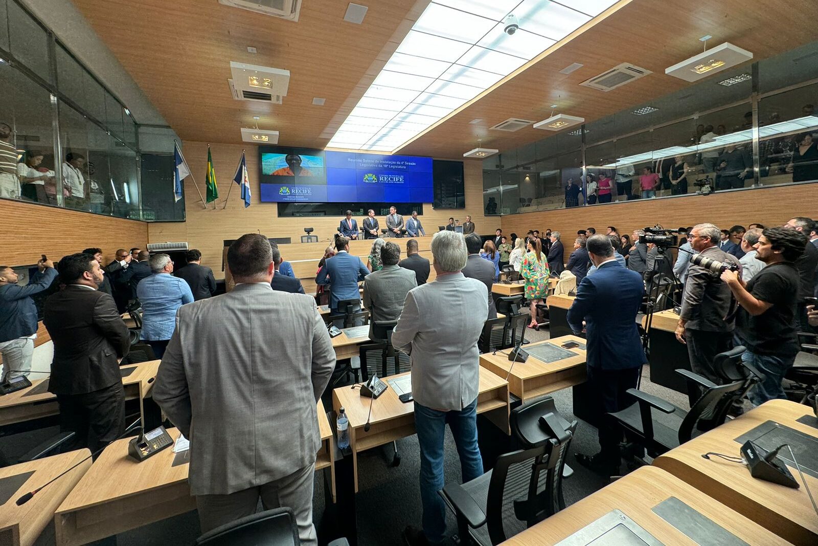 Retorno dos trabalhos na Câmara do Recife não contará com discurso da oposição