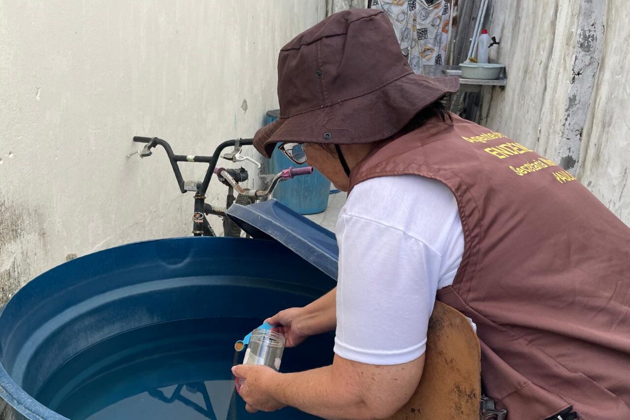 Vigilância Ambiental do Paulista intensifica visitas domiciliares para conter o Aedes aegypti