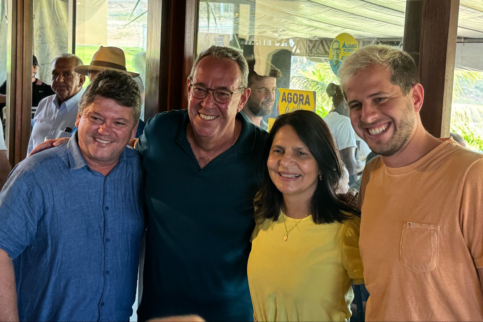 Socialistas prestigiam Álvaro Porto e Sandra Paes no dia da filiação ao Republicanos