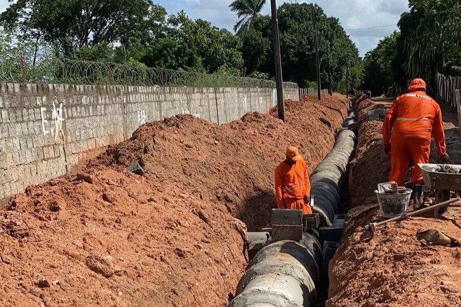 Gestão Yves Ribeiro avança com as obras da Estrada da Luz