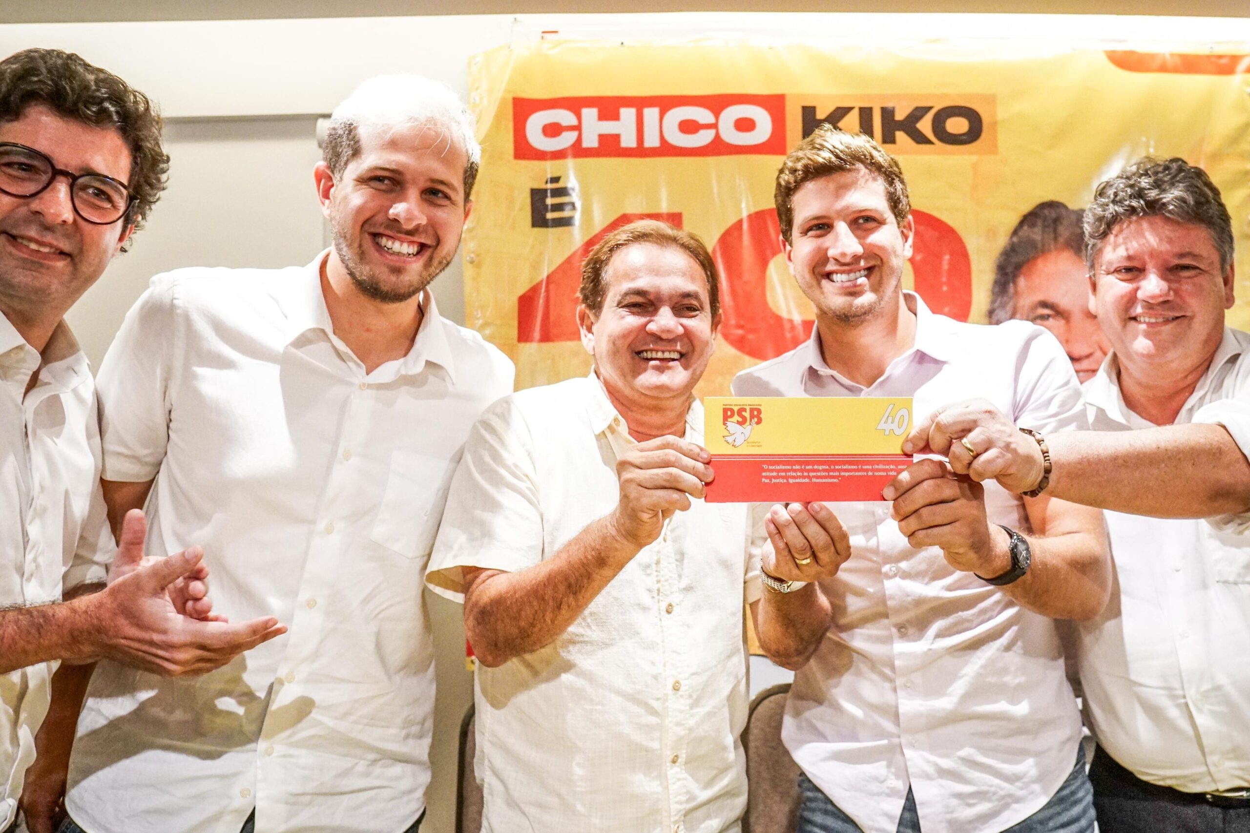 Chico Kiko ingressa no PSB e amplia bancada do partido na Câmara do Recife