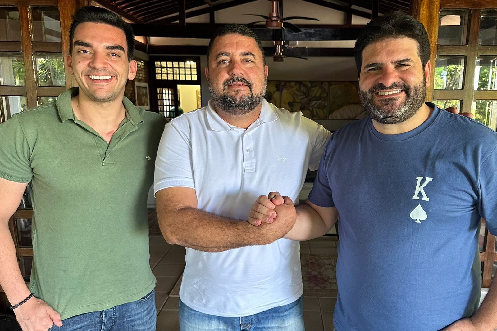 Vinicius Labanca conquista apoio do líder da oposição