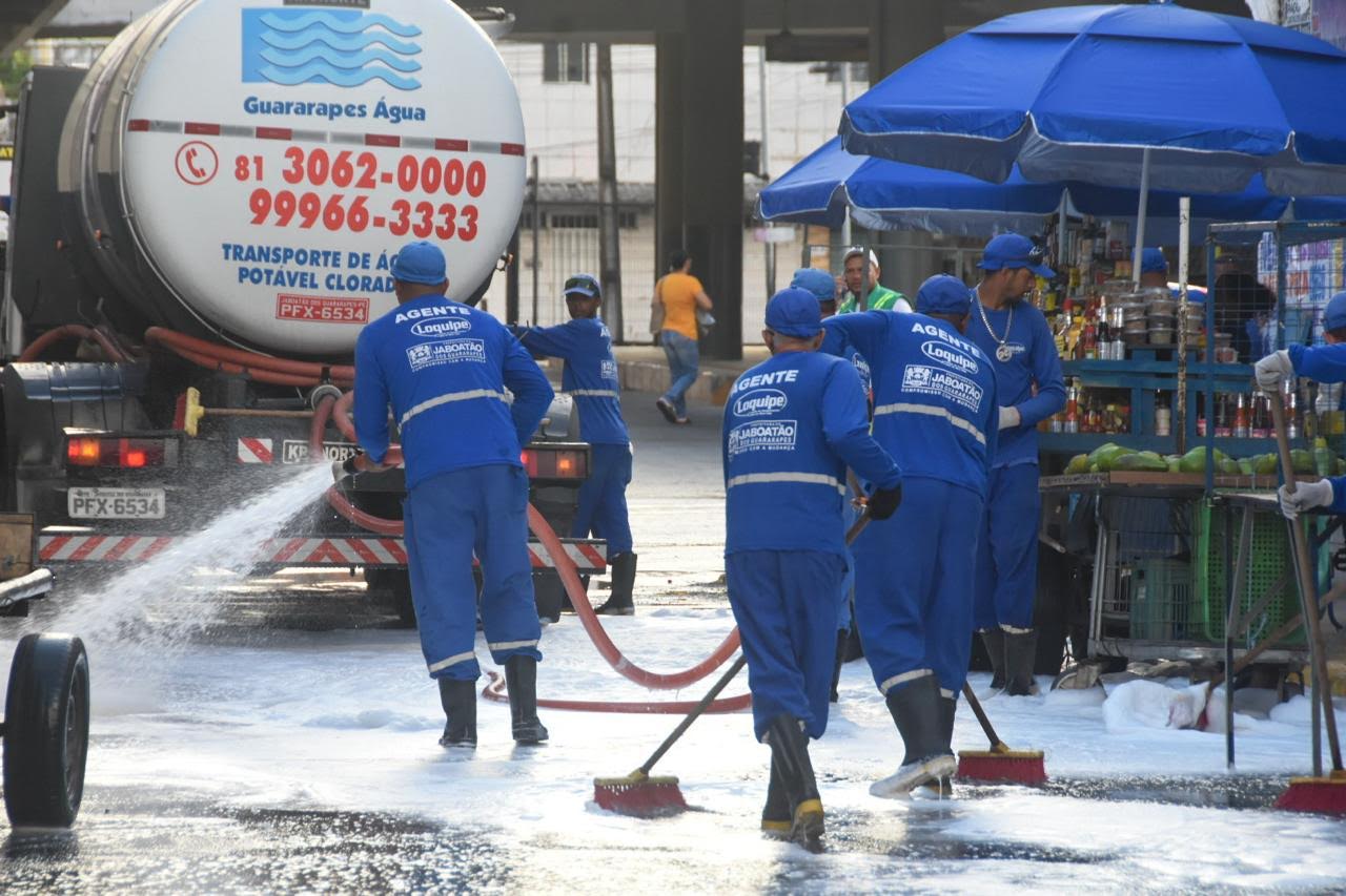 Prefeitura do Jaboatão requalifica centro de Prazeres 