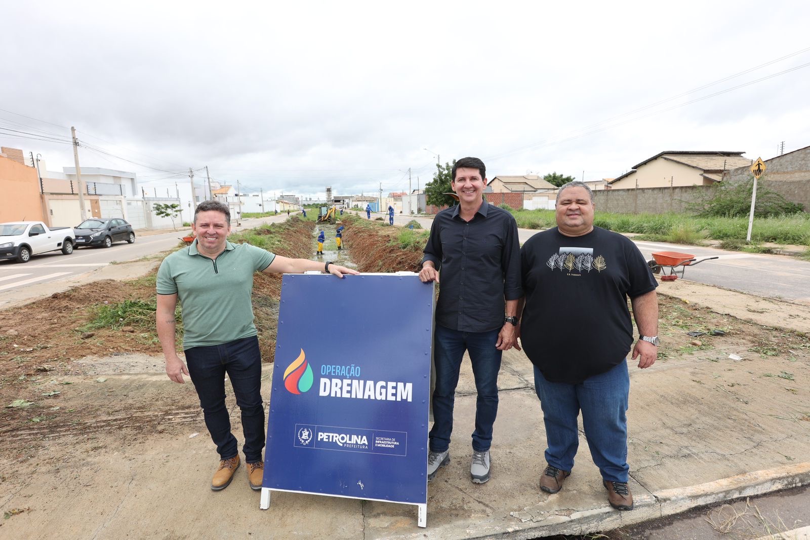 Simão anuncia obras e investimentos para Operação Drenagem em Petrolina