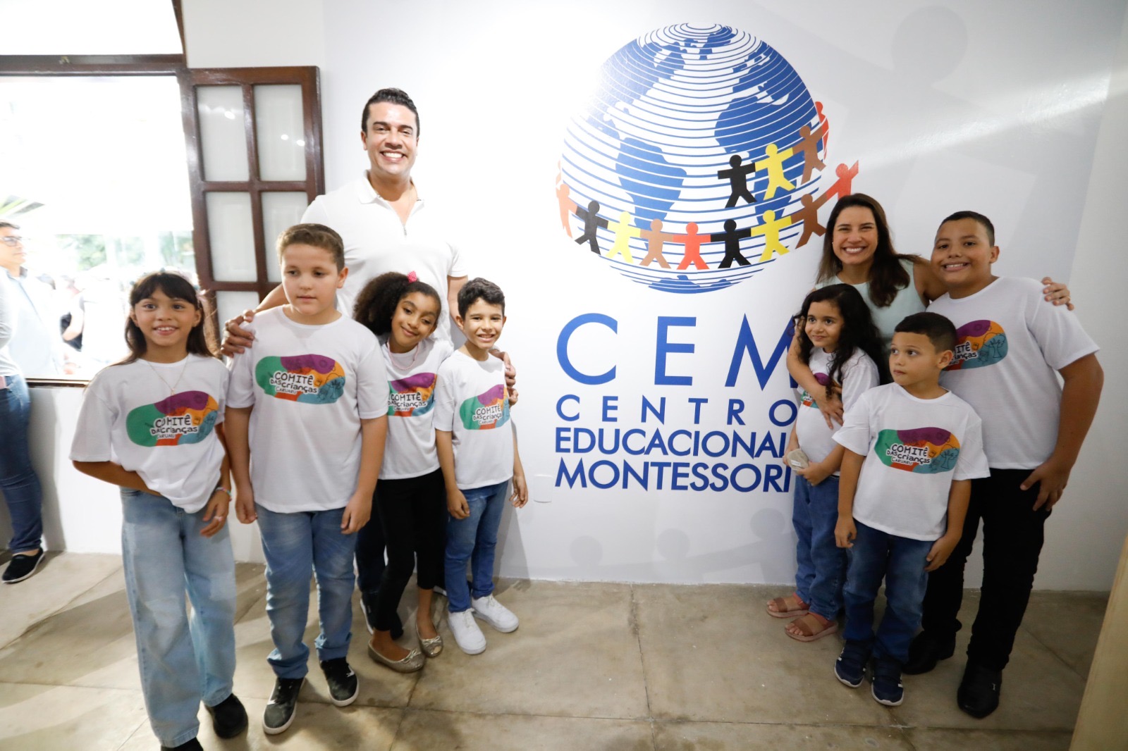 Rodrigo inaugura Centro de Referência e Formação da Primeira Infância