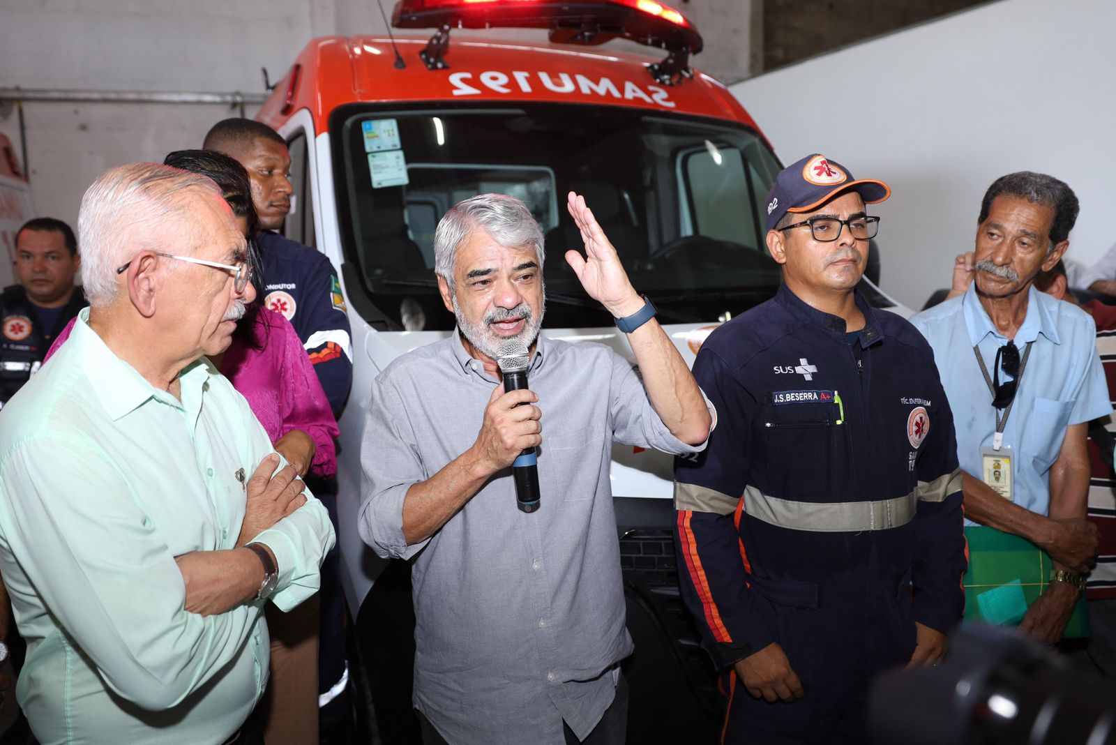 Yves e Humberto inauguram nova sede do Samu em Paulista