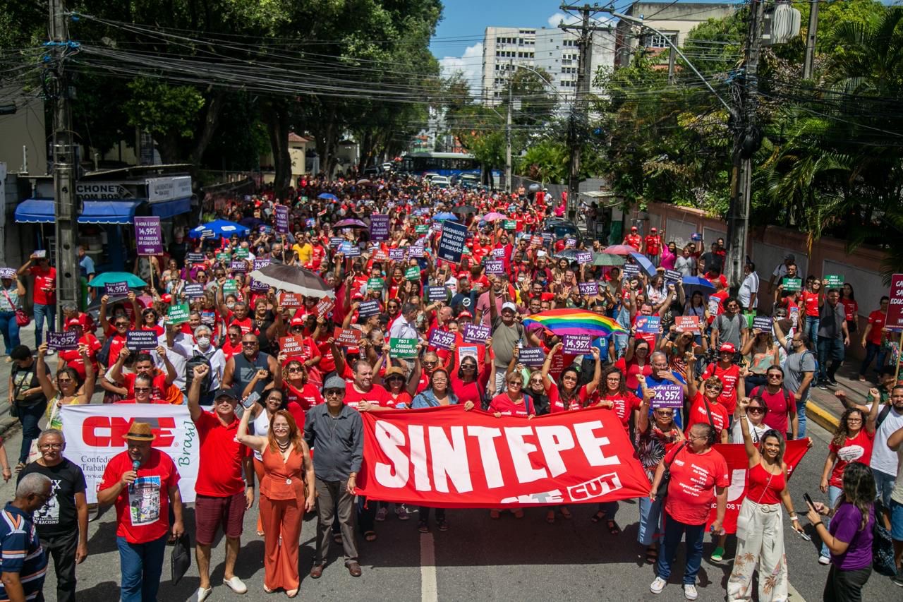 Sintepe realiza nova paralisação na rede estadual de ensino 