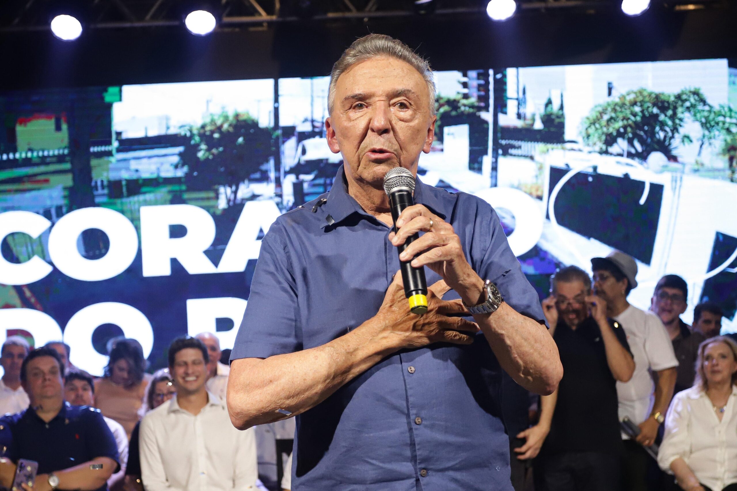 Pré-campanha de Queiroz exalta apoio do União Brasil e afasta polêmica sobre Kátia