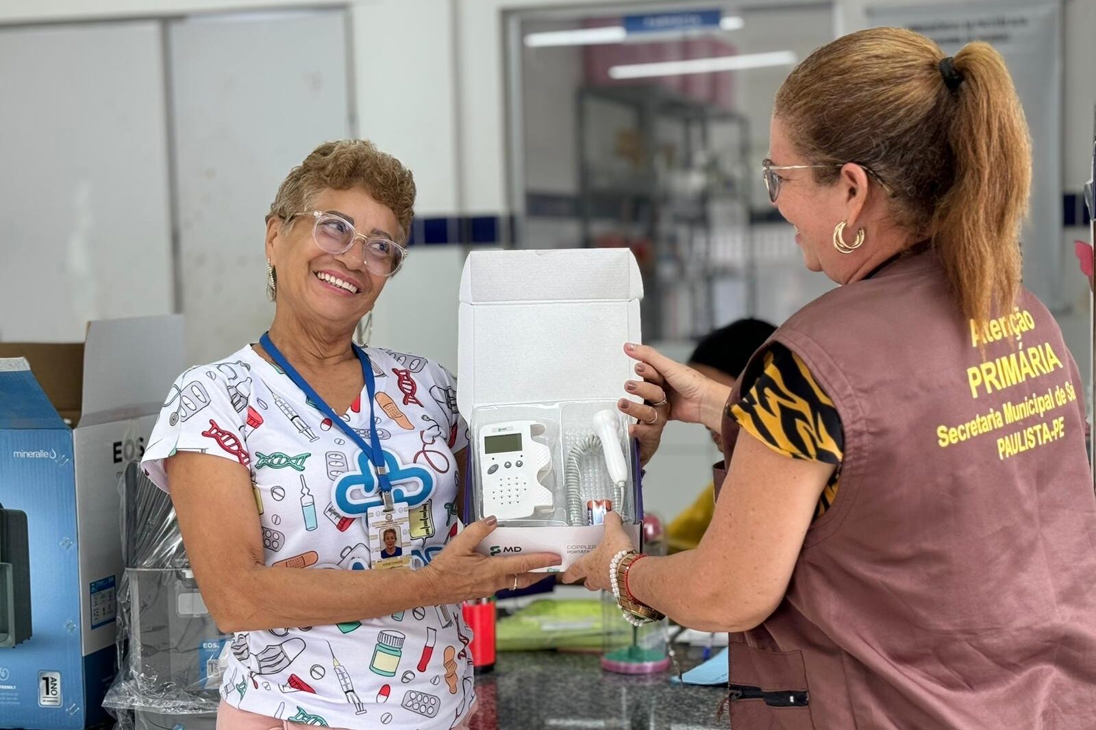 Unidades de saúde do Paulista recebem detector fetal sonar