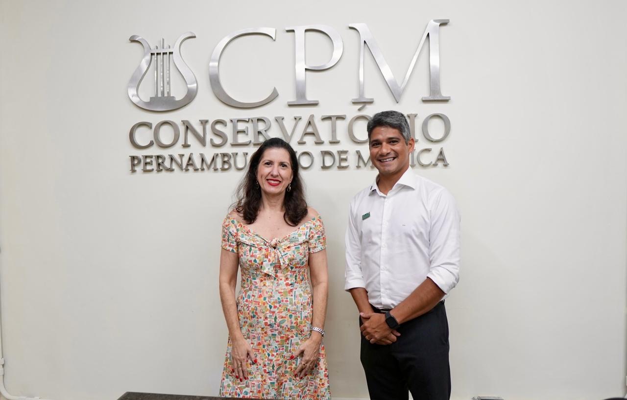 Renato Antunes busca investimentos para o Conservatório de Música de Pernambuco