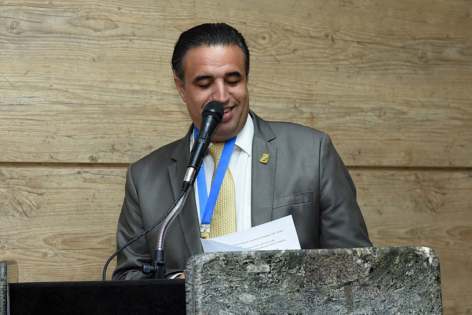 Bruno Lambreta é homenageado pelo Poder Legislativo de Caruaru