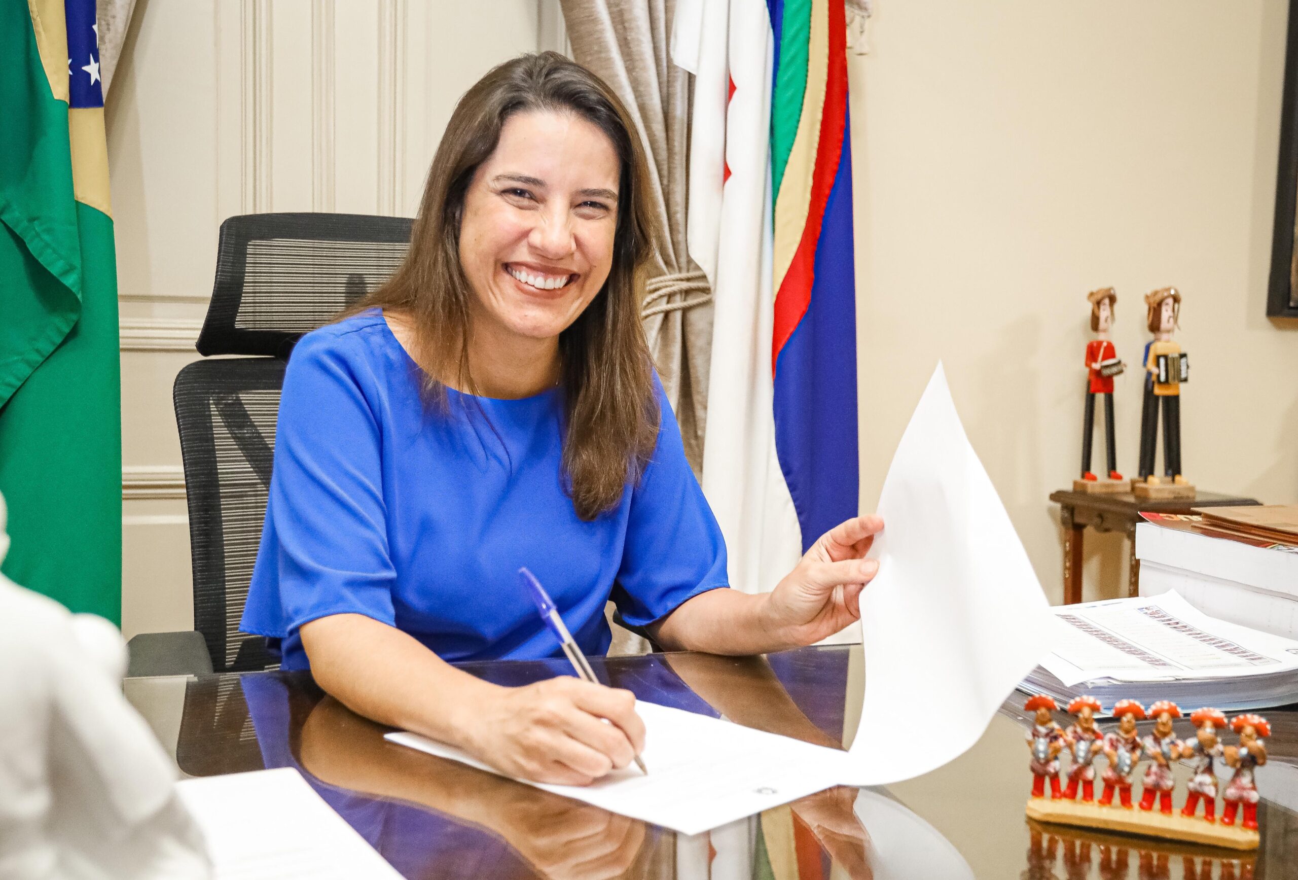 Governadora sanciona lei que cria o PE Produz Polo de Confecções