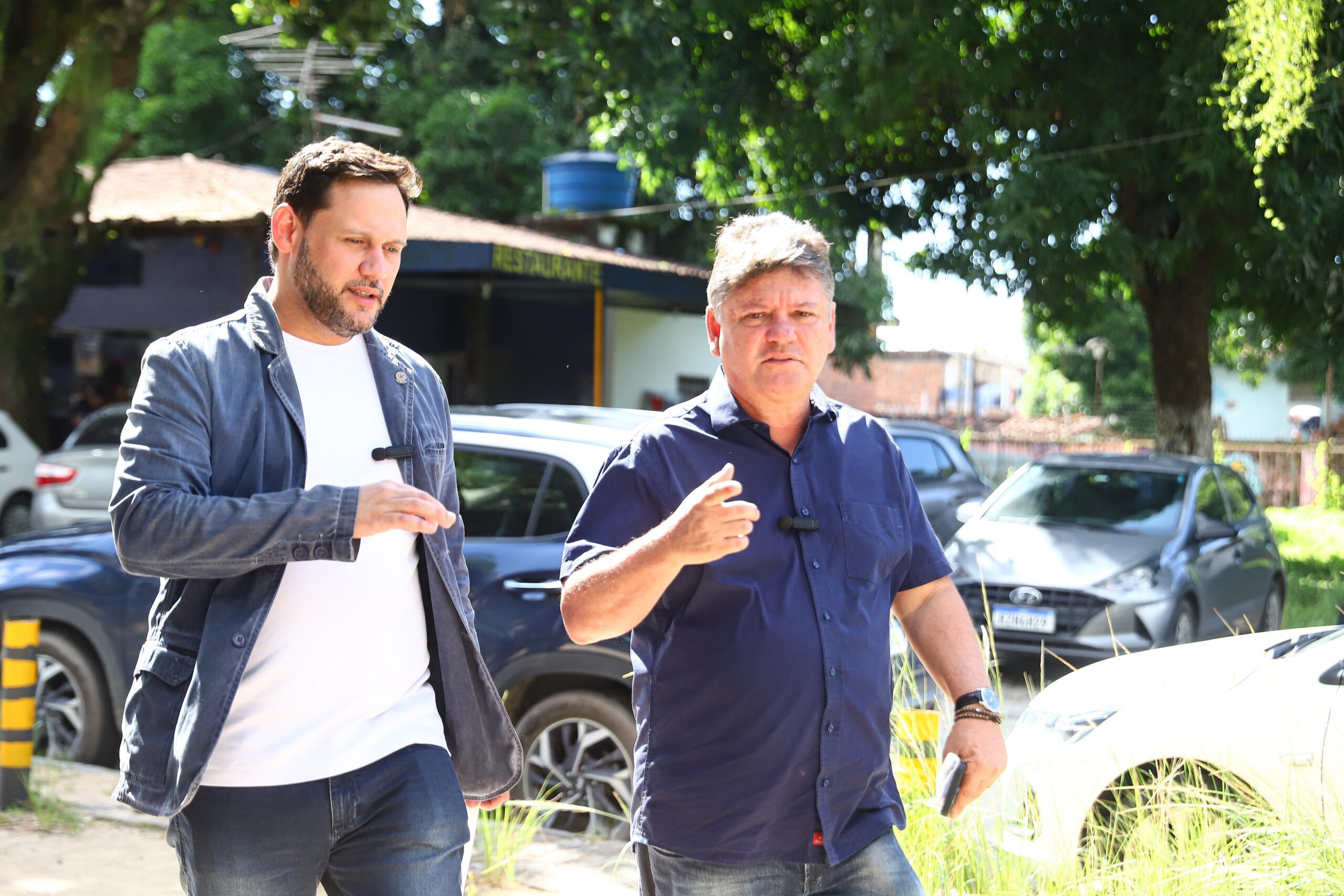 Sileno Guedes e Gilmar Júnior realizam blitz no Hospital Otávio de Freitas