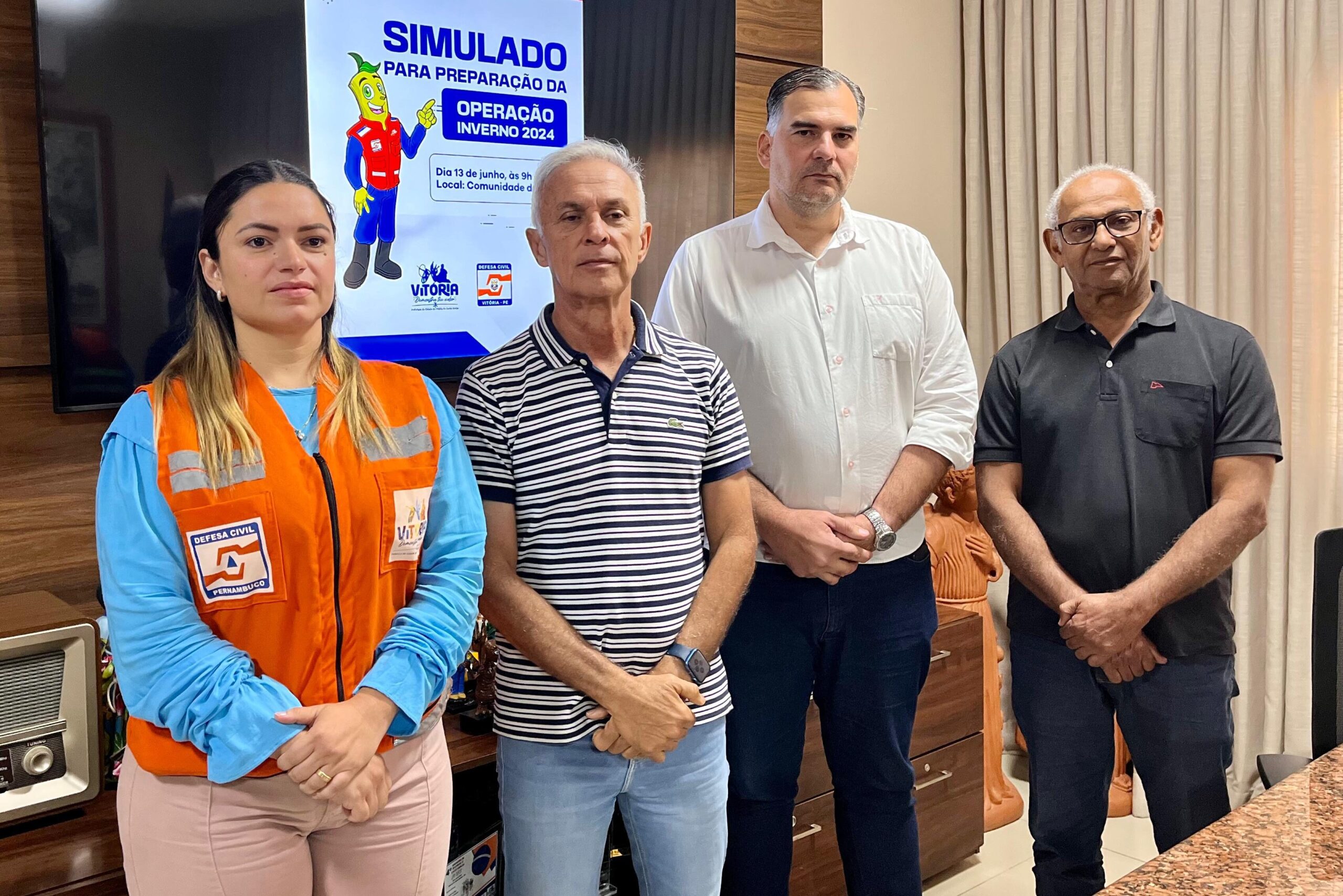 De forma inédita, Vitória simulado da Operação Inverno 2024