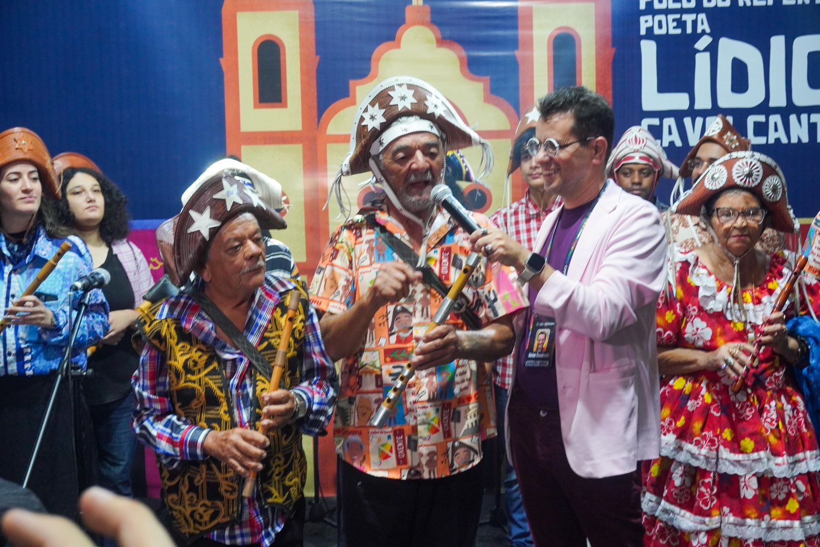 Doutor João do Pife celebra seus 81 anos no Polo do Repente  