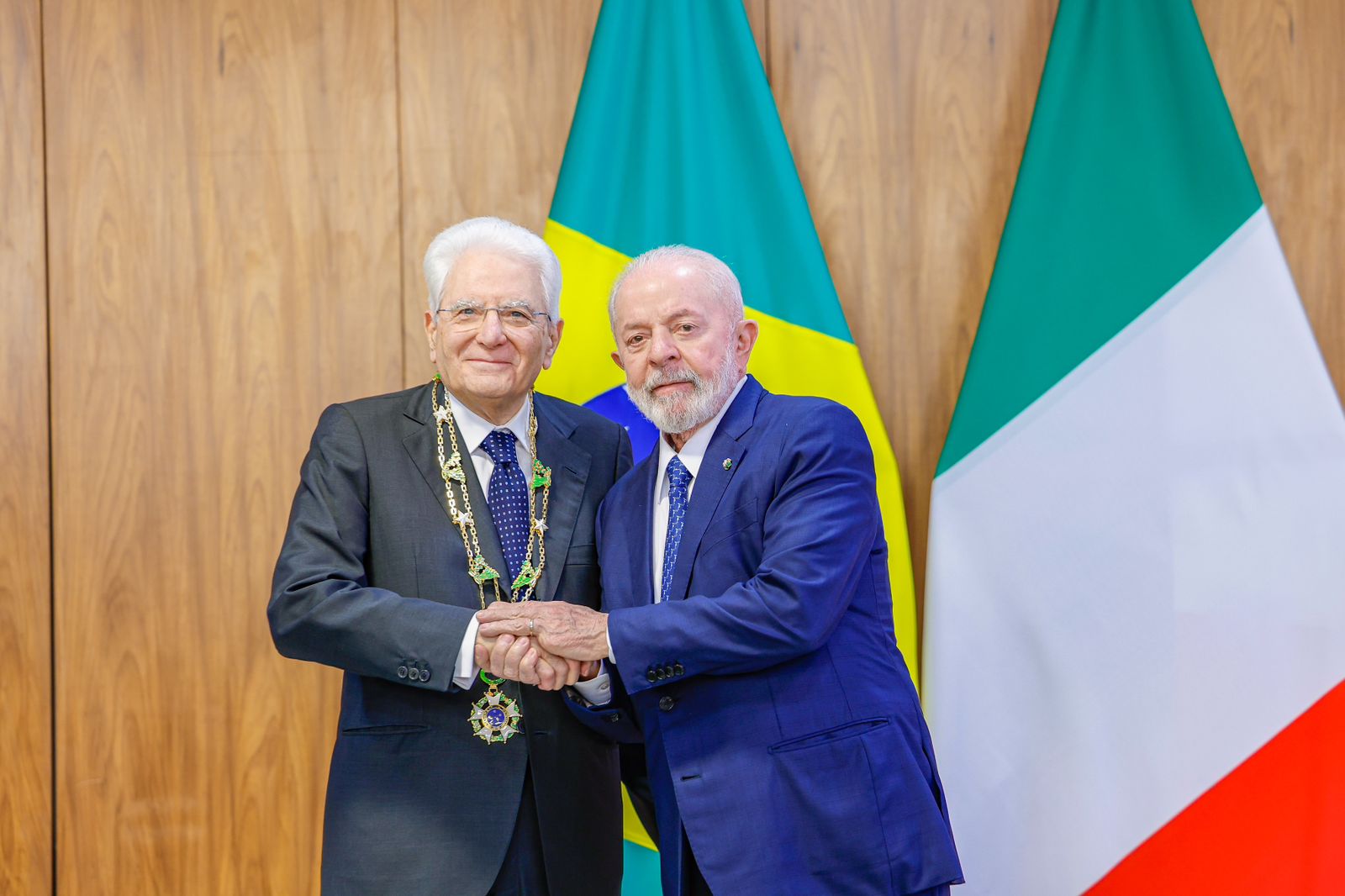 Lula recebe presidente Sergio Mattarella nos 150 anos da imigração italiana ao Brasil
