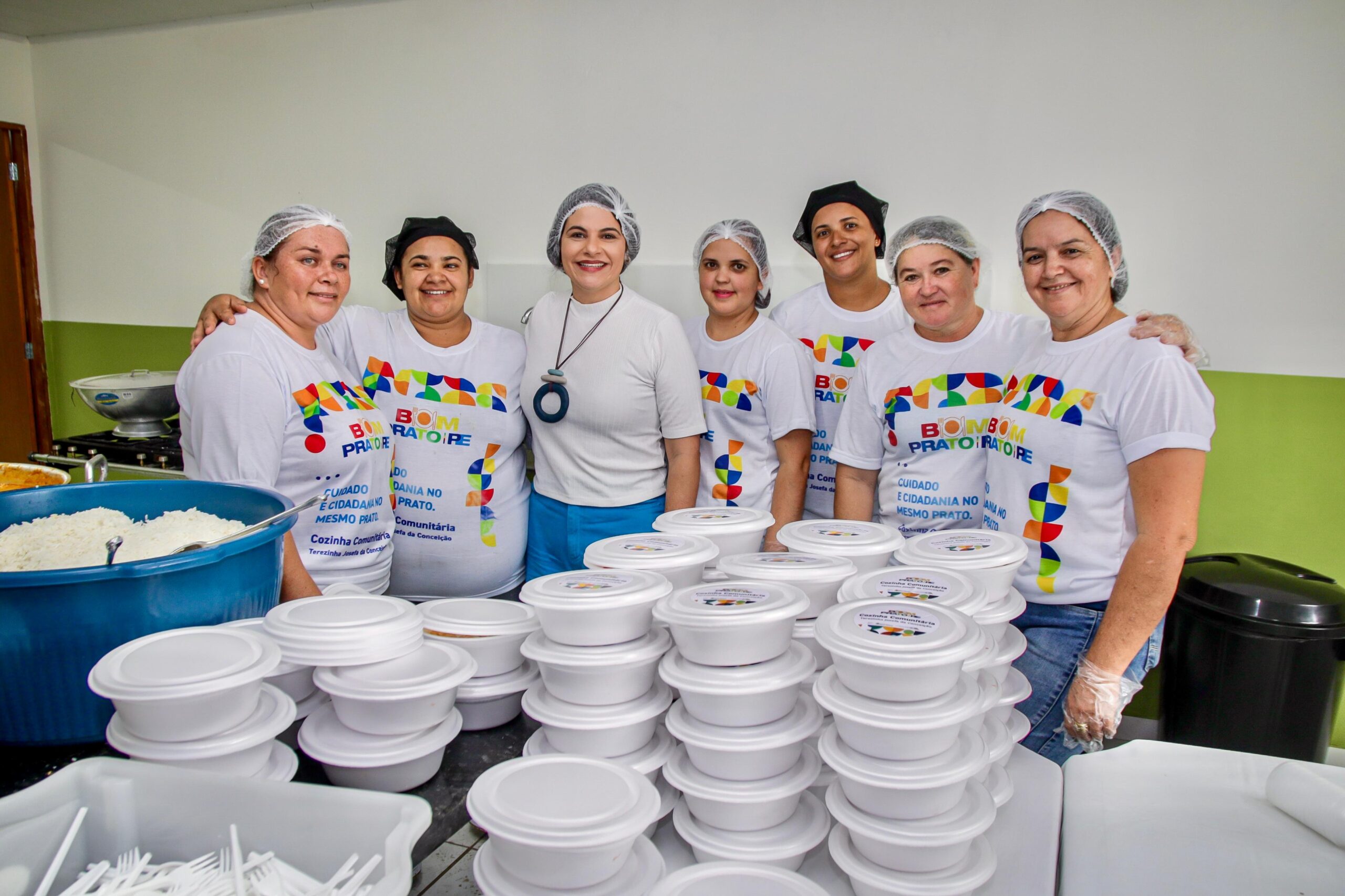 Priscila Krause inaugura cozinha comunitária em Belo Jardim 