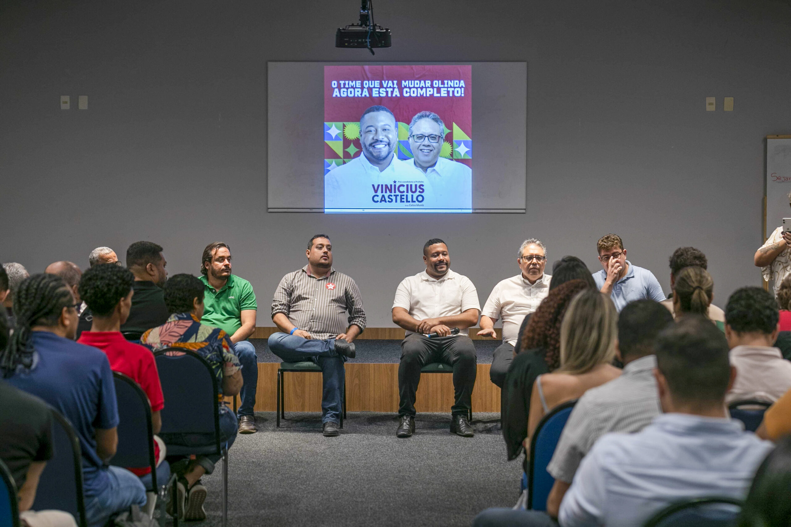 Celso Muniz Filho é anunciado como vice de Vinícius Castello em Olinda 