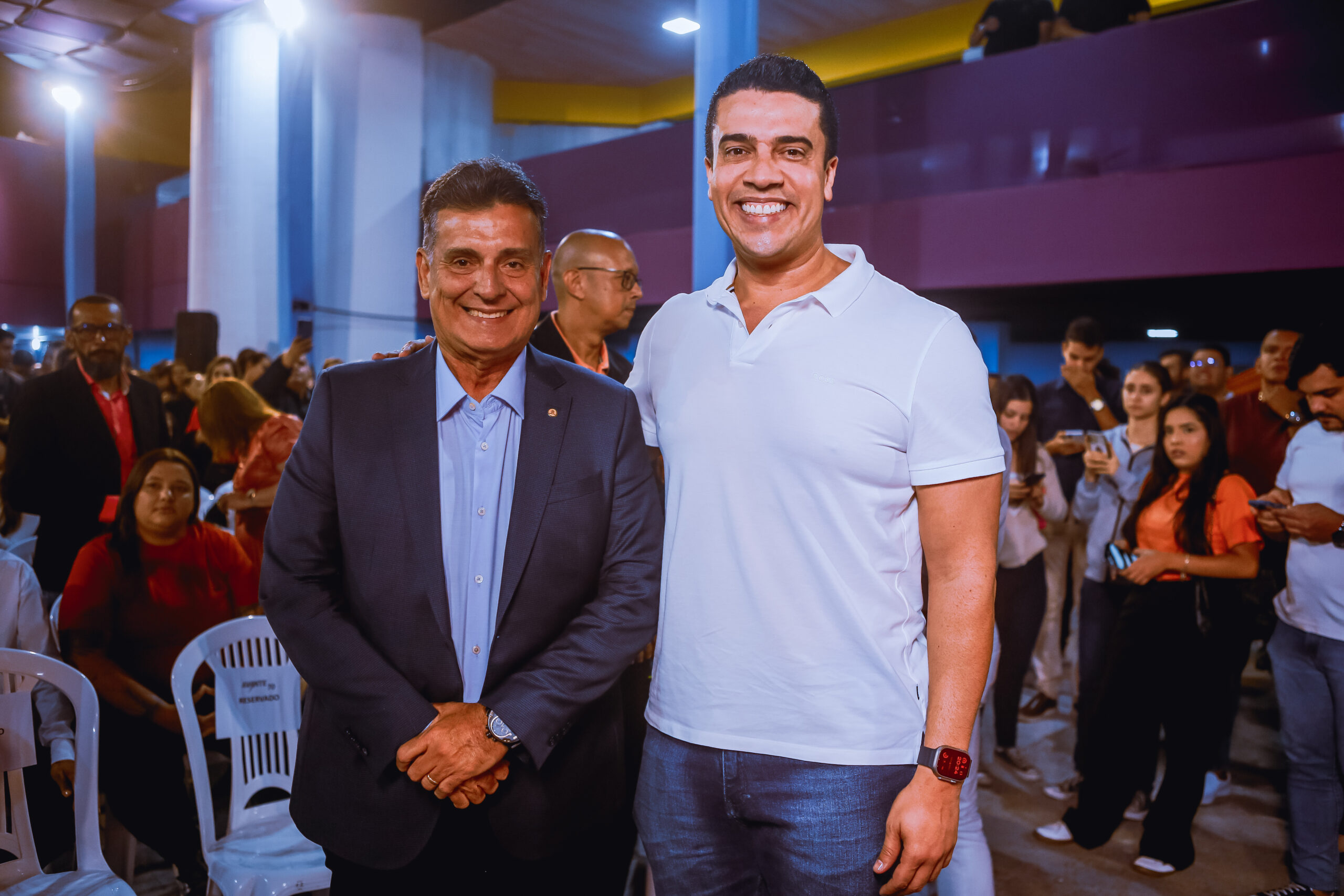 Meira prestigia convenção do Avante e sinaliza apoio à reeleição de Rodrigo