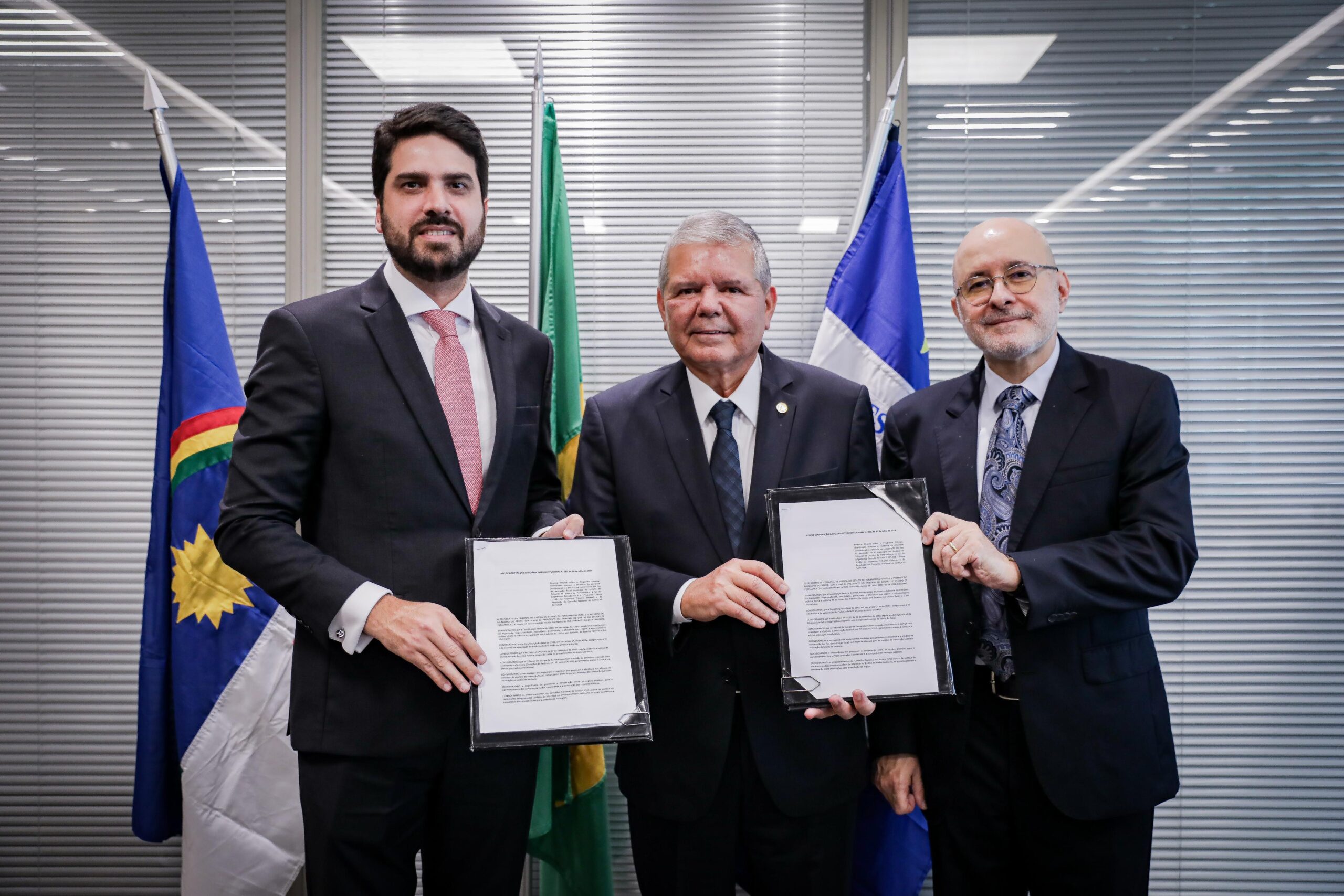 PCR e TJPE firmam convênio para aumentar eficiência da atividade jurisdicional