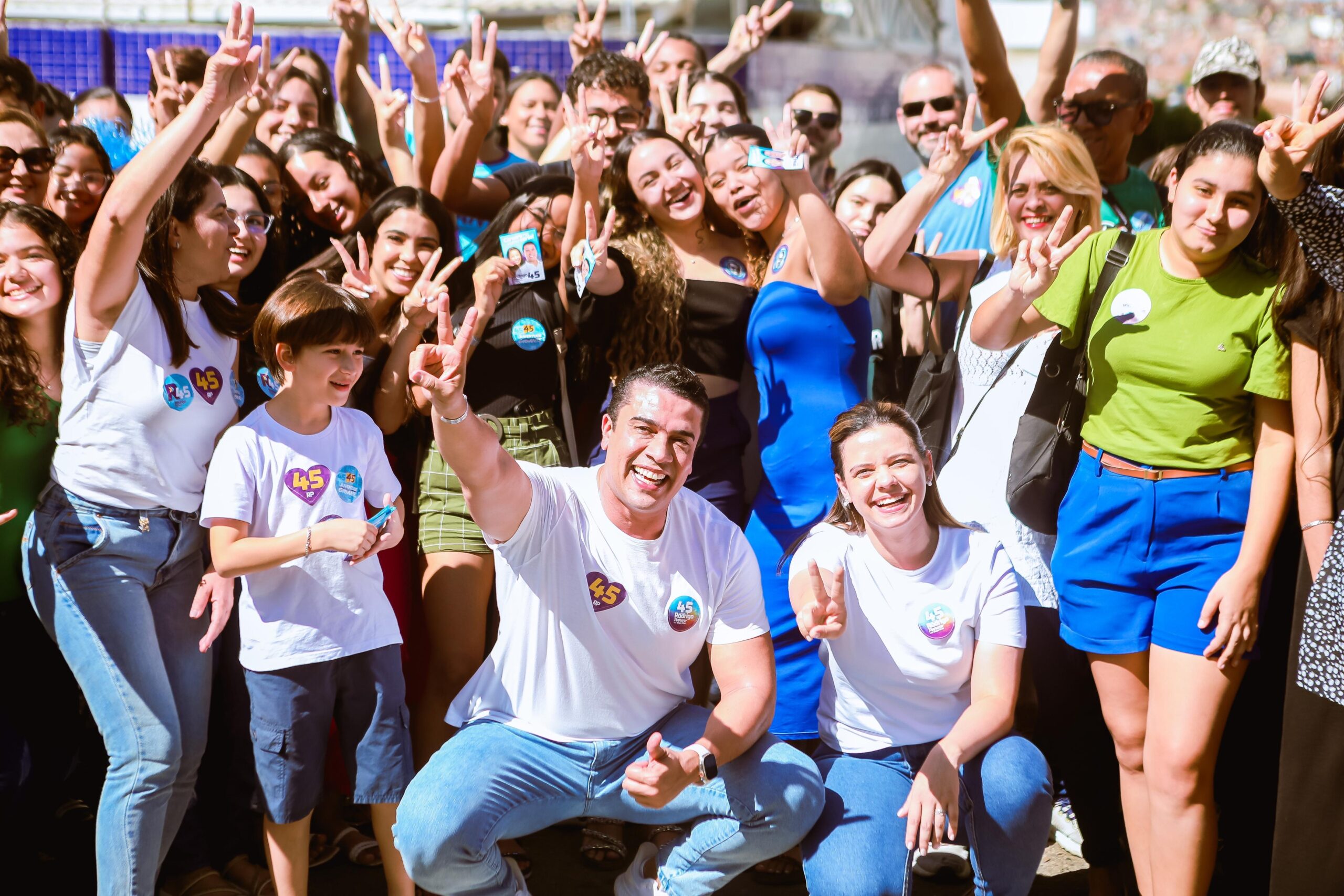 Rodrigo e Dayse apostam no diálogo com a juventude de Caruaru