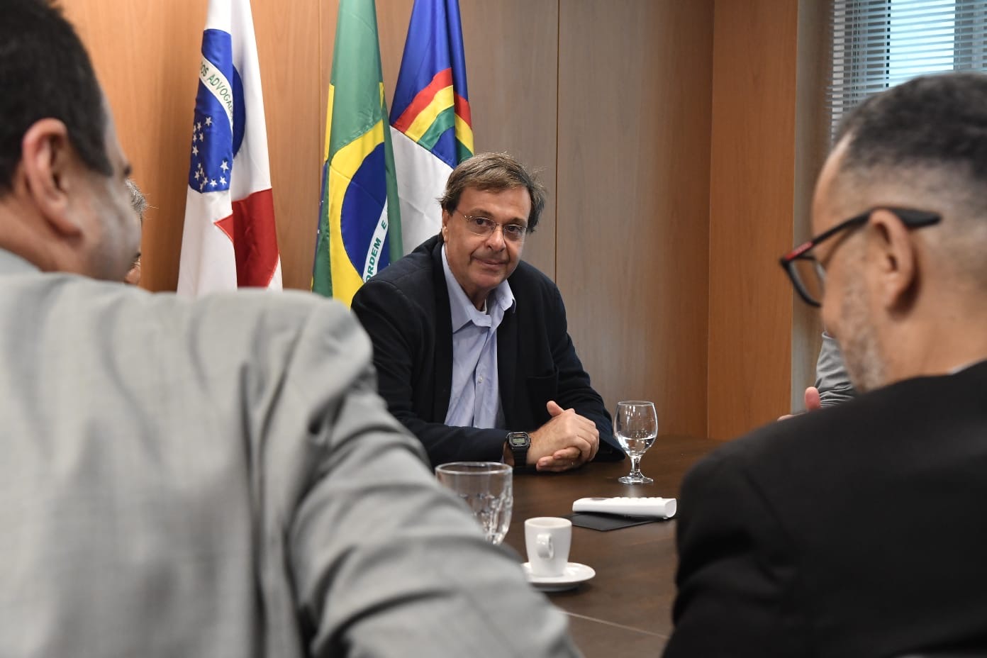 Em visita à OAB, Gilson discute isonomia e transparência eleitoral