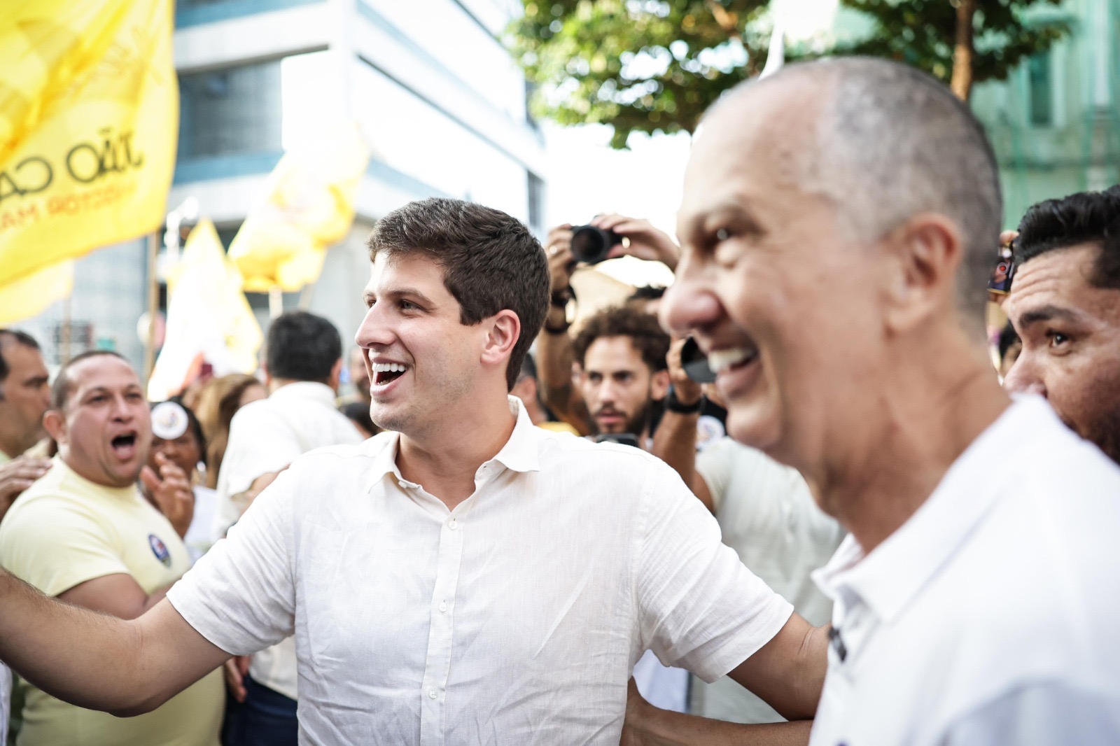 João cumpre maratona de agendas e destaca obra da Ponte Jaime Gusmão