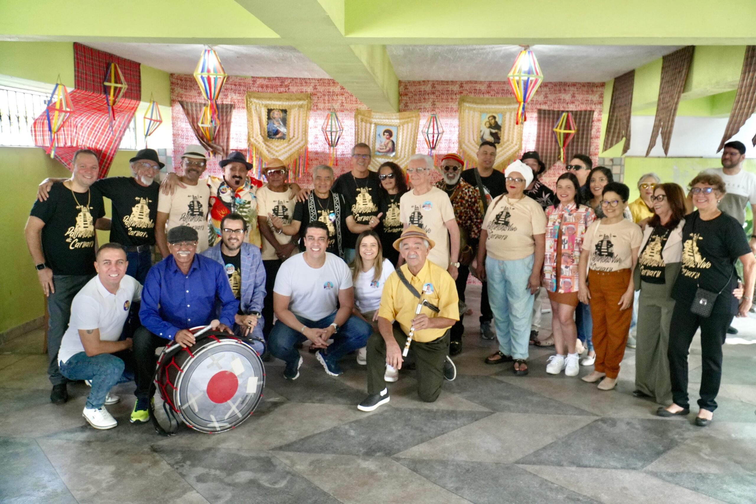 Rodrigo inicia campanha com os patrimônios vivos de Caruaru