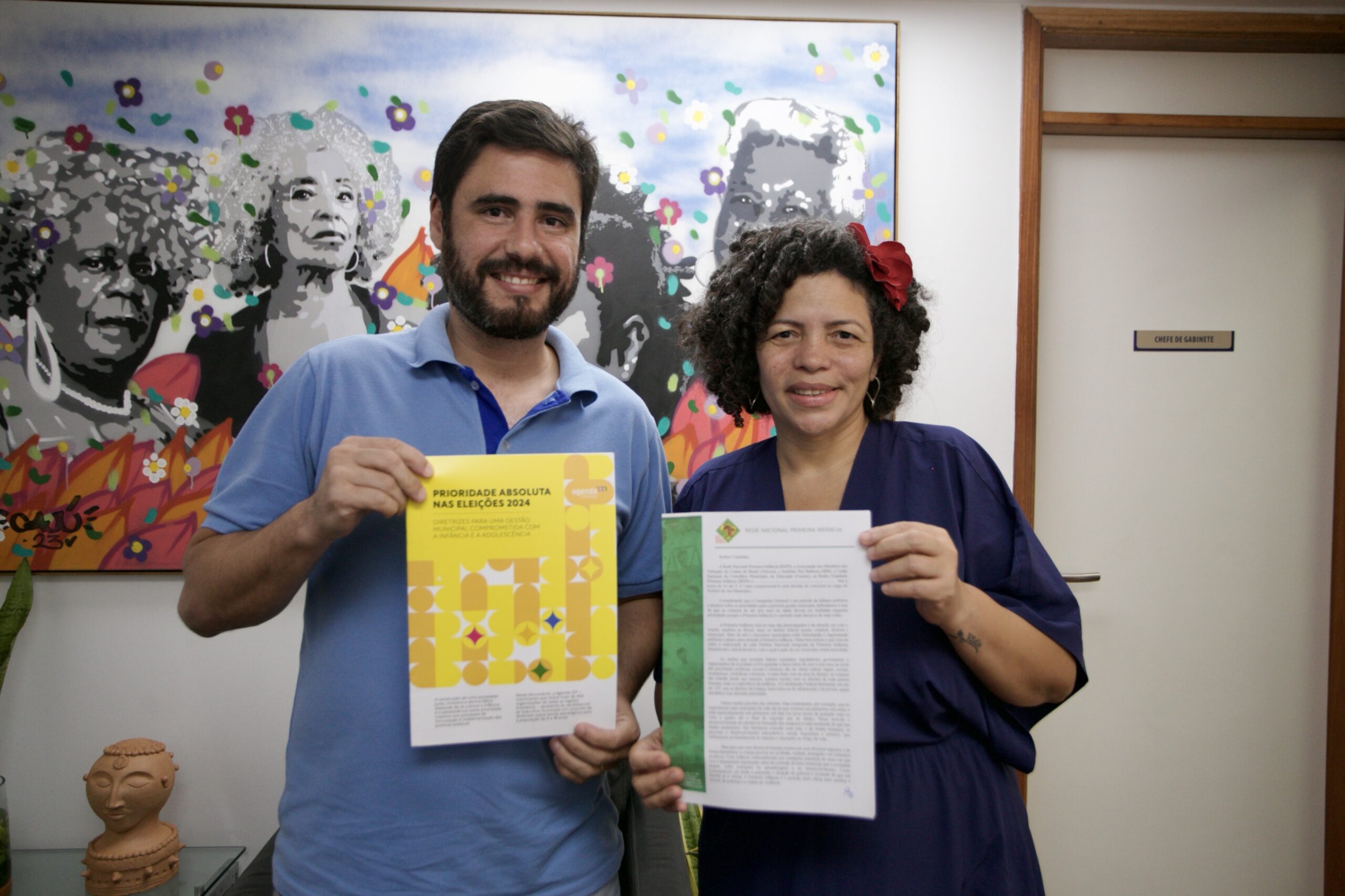 Dani Portela é a primeira candidata à Prefeitura do Recife a assinar a Agenda 227