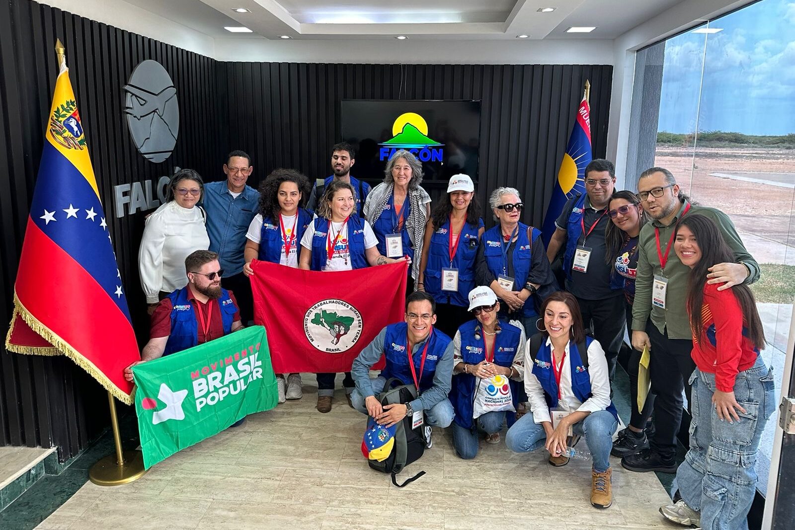 Rosa Amorim visita Venezuela para participar de consulta nacional