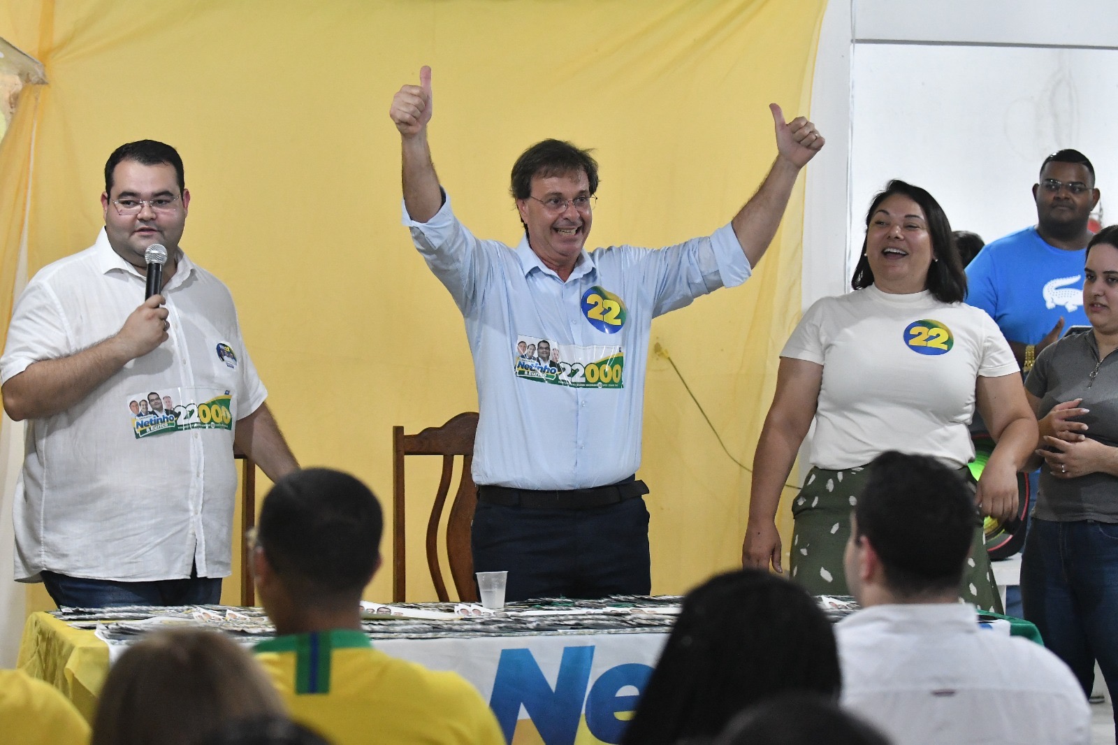 Gilson Machado e Leninha Dias reúnem lideranças em Campo Grande