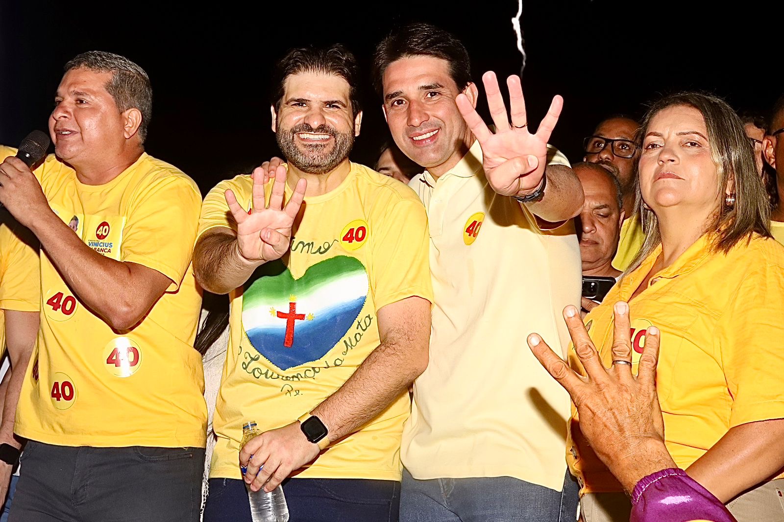 Silvio acompanha grande ato de Labanca em São Lourenço da Mata