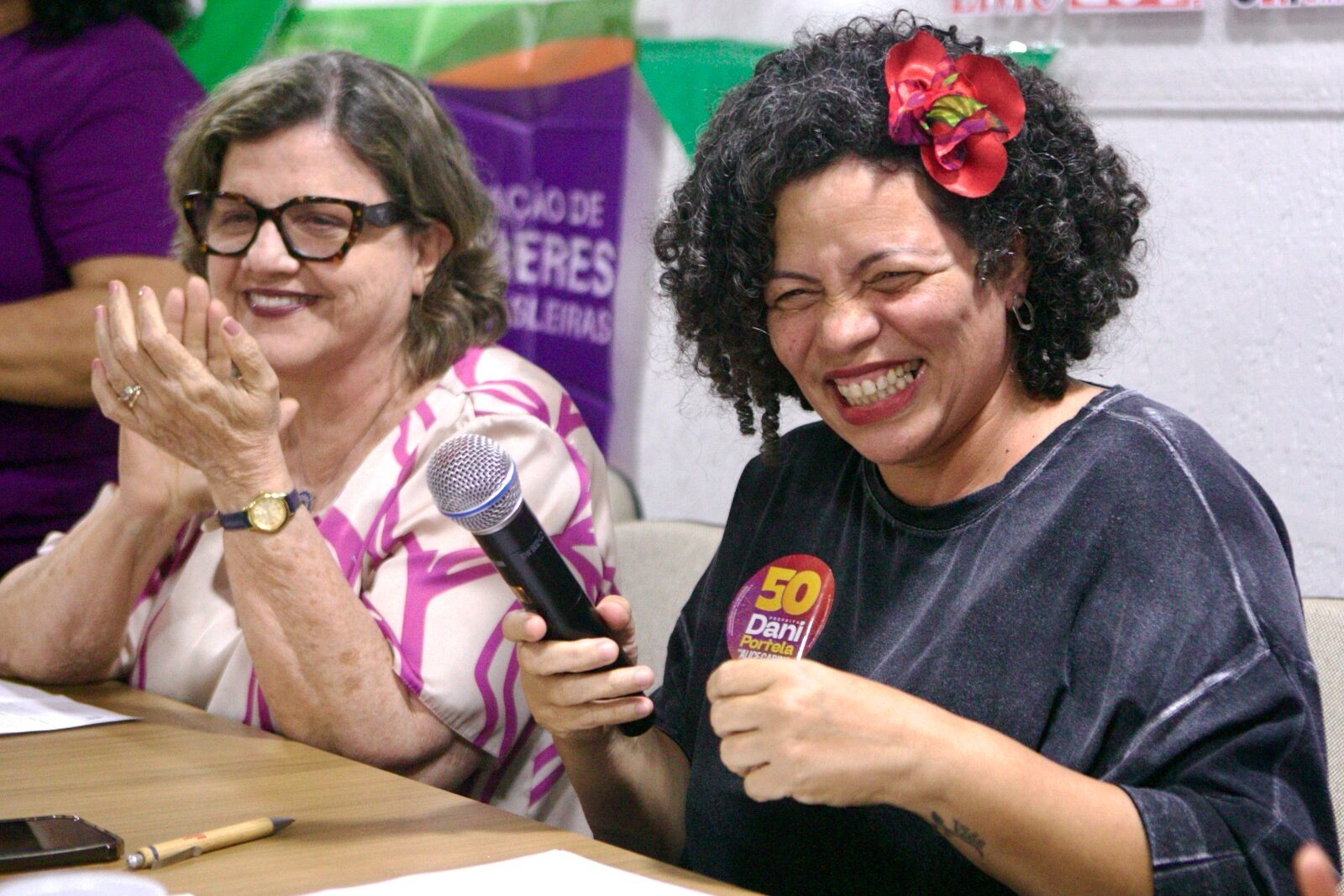Dani Portela debate paridade de gênero no Fórum de Mulheres de Pernambuco