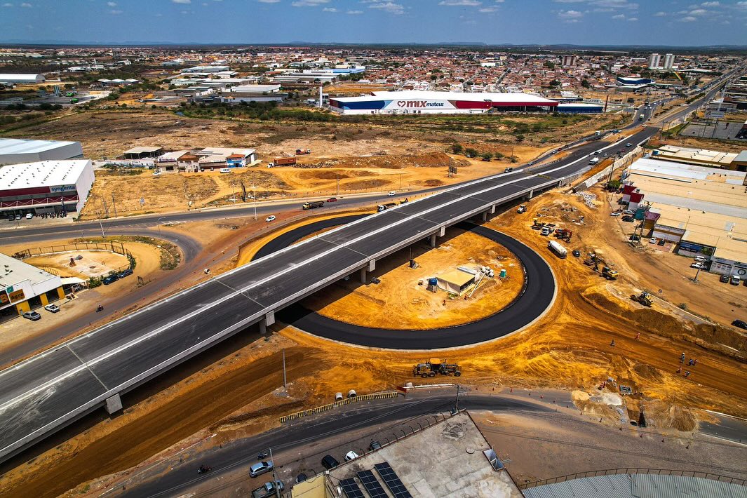 Em Petrolina, viaduto da BR-407 entra em fase final de obras