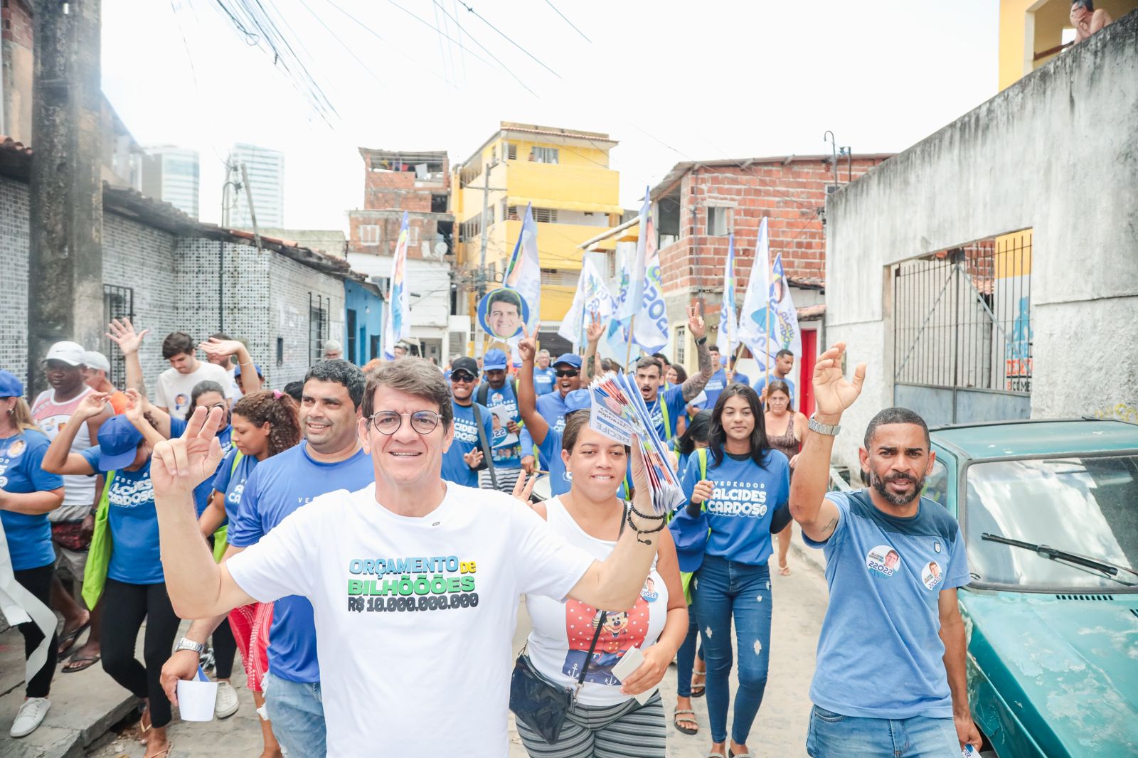Alcides faz caminhada na Comunidade do Bode e tem trabalho reconhecido