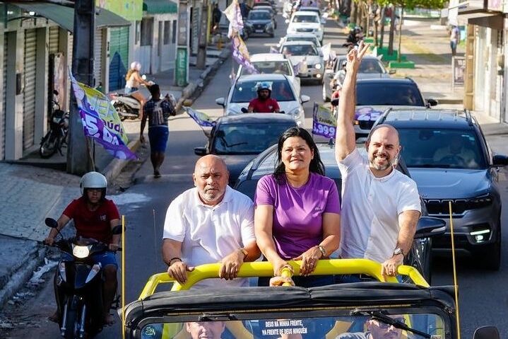 Carreata demonstra força e apoio popular a Mery da Saúde