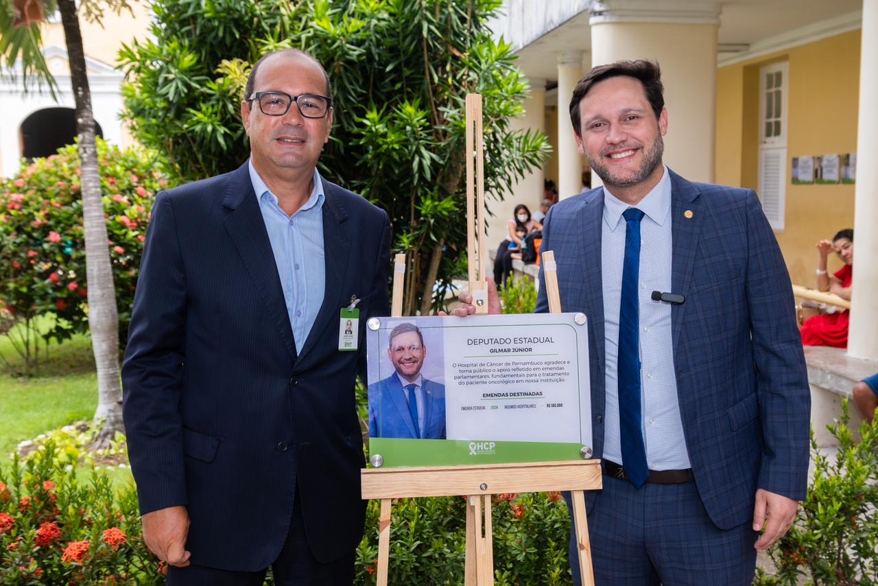 Gilmar assegura emenda de R$ 100 mil para Hospital do Câncer 