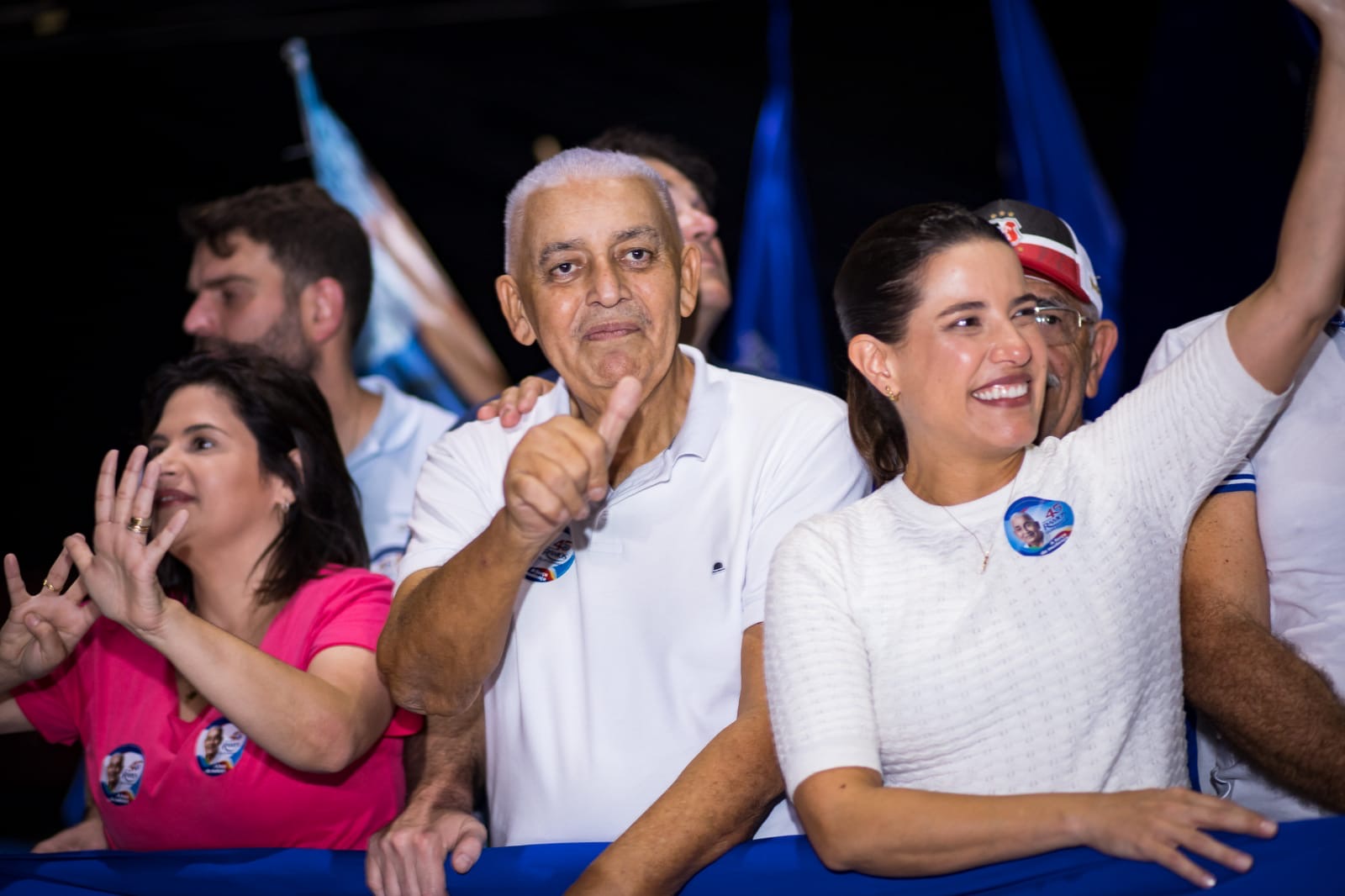 Em Paulista, Ramos vai contar com Raquel e Priscila durante nova carreata