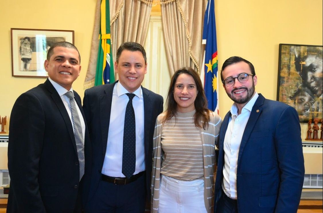Prefeito e vice eleitos de Toritama são recebidos por Raquel Lyra