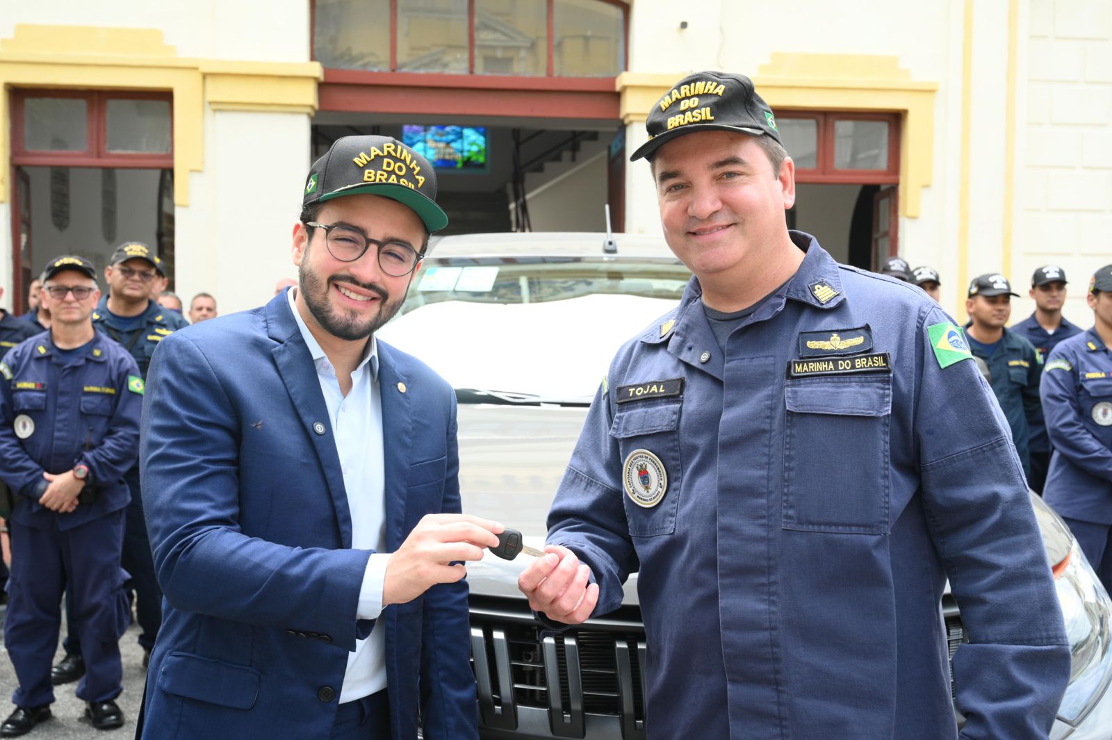 Lula da Fonte entrega viatura à Capitania dos Portos de Pernambuco