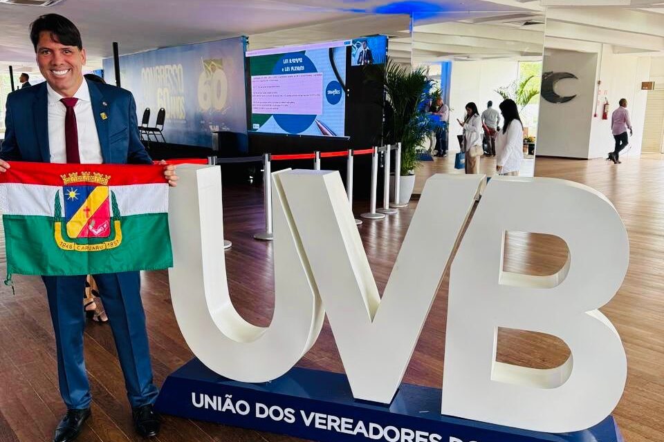 Júnior Letal participa do congresso da UVB em Brasília 