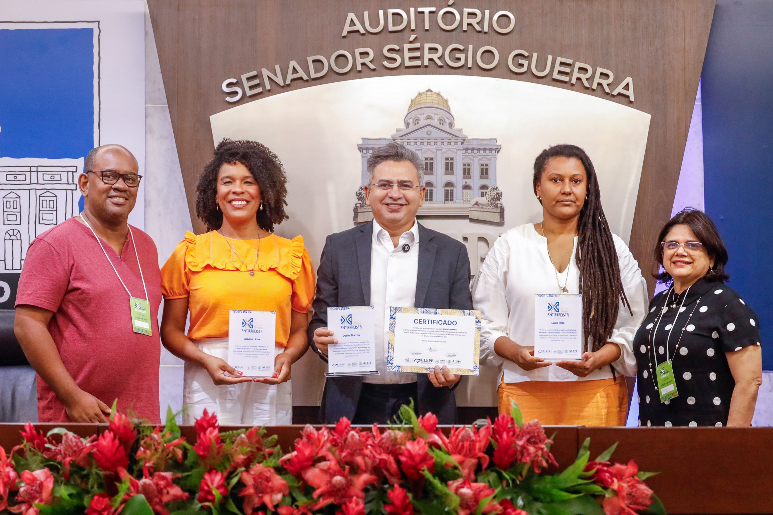 Doriel Barros participa da 2ª Jornada Alepe Antirracista