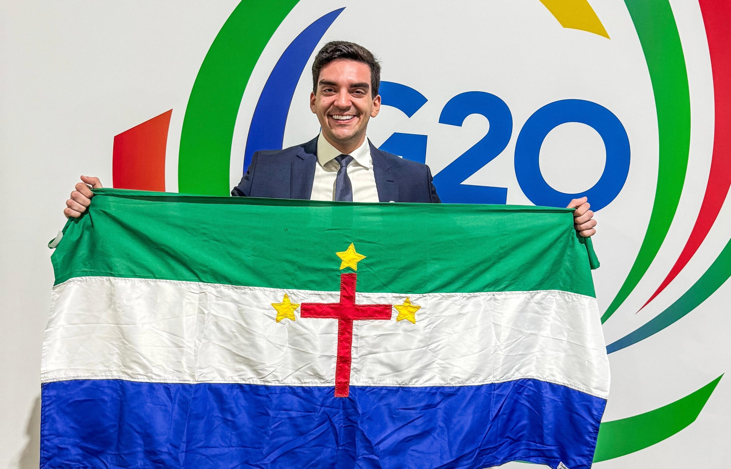 Vice-prefeito eleito de São Lourenço representa município no G20
