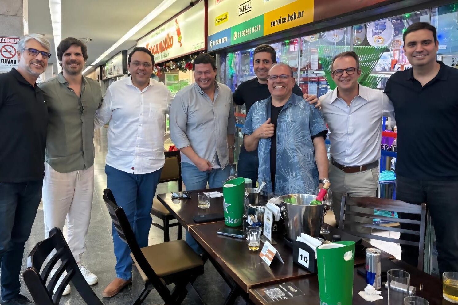 Aristeu comanda confraternização do ‘Grupo do Embaixador’ em Brasília 